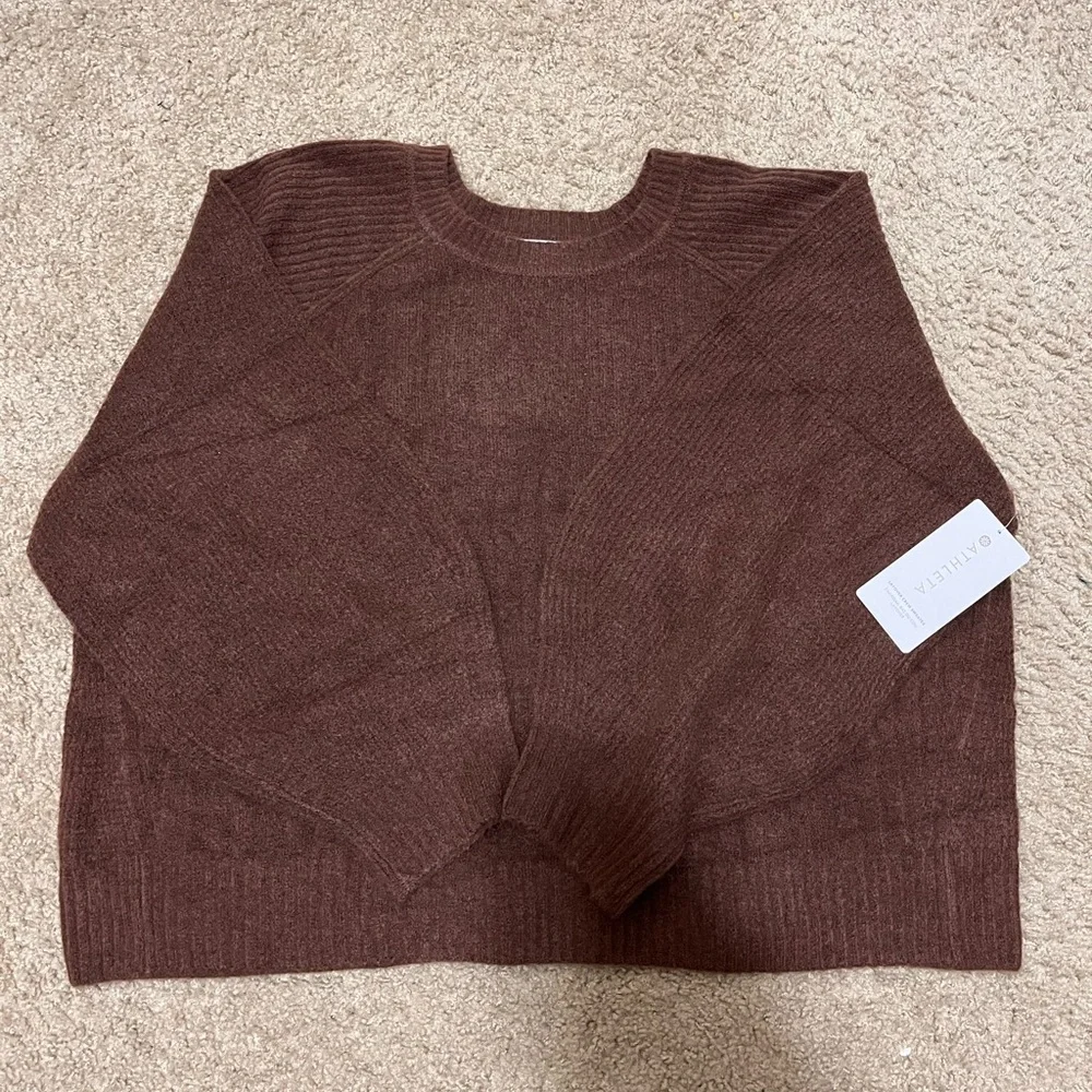 ATHLETA LAYOVER CREW SWEATER - Picture 7 of 15
